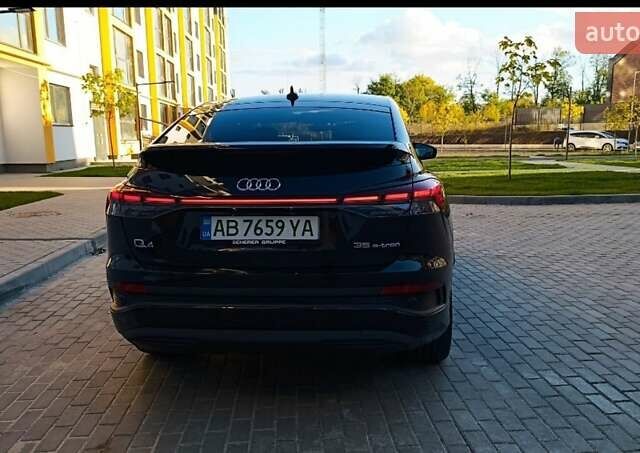 Ауді Q4 e-tron 2022 у Вінниці на Automoto.ua Чорний Ауді Q4 e-tron, об'ємом двигуна 0 л та пробігом 20 тис. км за 27500 $, фото 89 на Automoto.ua