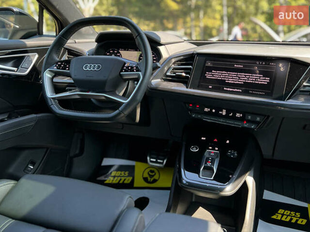 Черный Ауди Q4 e-tron, объемом двигателя 0 л и пробегом 21 тыс. км за 33500 $, фото 19 на Automoto.ua