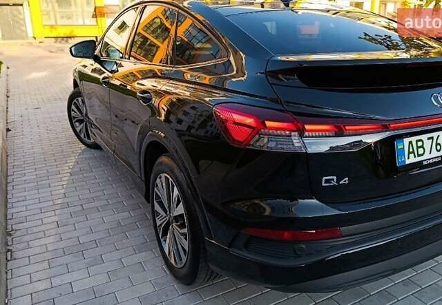 Ауді Q4 e-tron 2022 у Вінниці на Automoto.ua Чорний Ауді Q4 e-tron, об'ємом двигуна 0 л та пробігом 20 тис. км за 27500 $, фото 75 на Automoto.ua