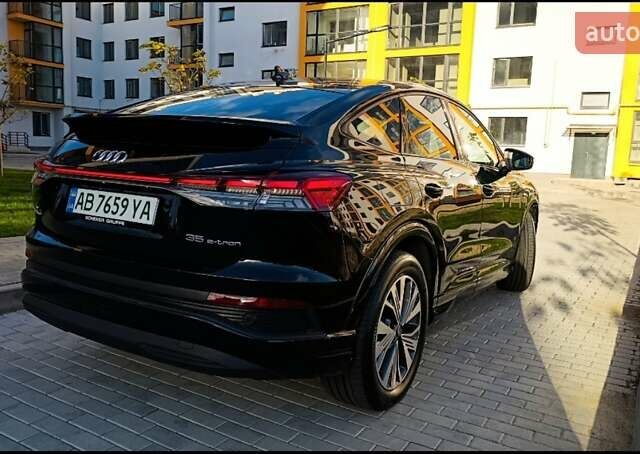 Ауді Q4 e-tron 2022 у Вінниці на Automoto.ua Чорний Ауді Q4 e-tron, об'ємом двигуна 0 л та пробігом 20 тис. км за 27500 $, фото 4 на Automoto.ua