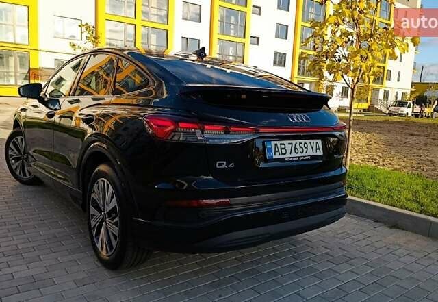 Ауді Q4 e-tron 2022 у Вінниці на Automoto.ua Чорний Ауді Q4 e-tron, об'ємом двигуна 0 л та пробігом 20 тис. км за 27500 $, фото 3 на Automoto.ua