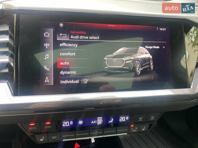 Черный Ауди Q4 e-tron, объемом двигателя 0 л и пробегом 25 тыс. км за 30500 $, фото 35 на Automoto.ua