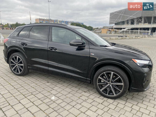 Черный Ауди Q4 e-tron, объемом двигателя 0 л и пробегом 25 тыс. км за 30500 $, фото 12 на Automoto.ua