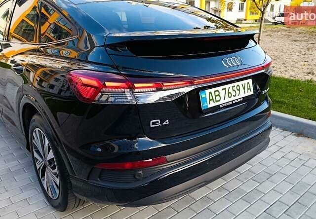 Ауді Q4 e-tron 2022 у Вінниці на Automoto.ua Чорний Ауді Q4 e-tron, об'ємом двигуна 0 л та пробігом 20 тис. км за 27500 $, фото 20 на Automoto.ua