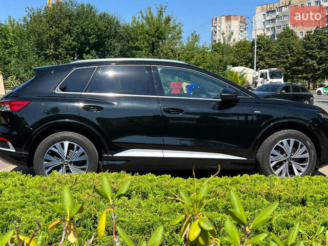 Черный Ауди Q4 e-tron, объемом двигателя 0 л и пробегом 21 тыс. км за 33500 $, фото 6 на Automoto.ua