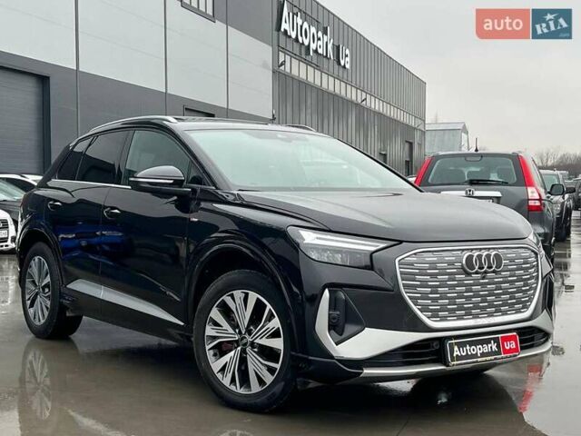 Чорний Ауді Q4 e-tron, об'ємом двигуна 0 л та пробігом 22 тис. км за 35340 $, фото 10 на Automoto.ua