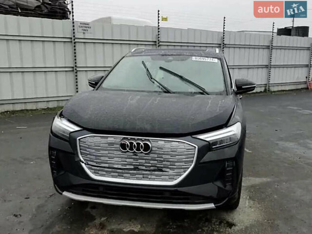 Чорний Ауді Q4 e-tron, об'ємом двигуна 0 л та пробігом 22 тис. км за 25000 $, фото 1 на Automoto.ua