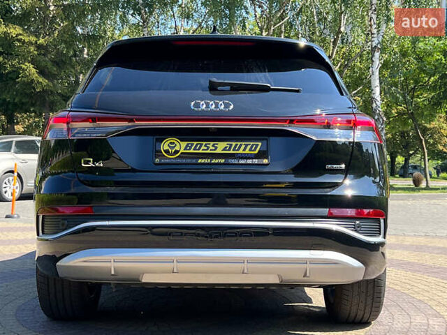 Черный Ауди Q4 e-tron, объемом двигателя 0 л и пробегом 21 тыс. км за 33500 $, фото 4 на Automoto.ua