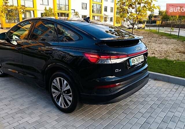 Ауді Q4 e-tron 2022 у Вінниці на Automoto.ua Чорний Ауді Q4 e-tron, об'ємом двигуна 0 л та пробігом 20 тис. км за 27500 $, фото 14 на Automoto.ua