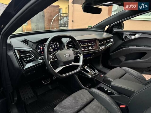 Черный Ауди Q4 e-tron, объемом двигателя 0 л и пробегом 81 тыс. км за 28700 $, фото 9 на Automoto.ua