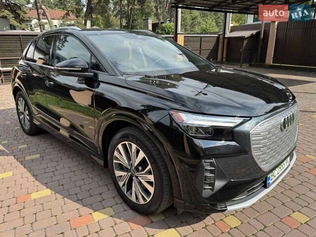 Черный Ауди Q4 e-tron, объемом двигателя 0 л и пробегом 27 тыс. км за 26900 $, фото 1 на Automoto.ua