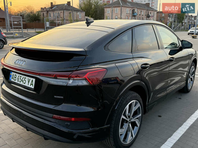 Чорний Ауді Q4 e-tron, об'ємом двигуна 0 л та пробігом 24 тис. км за 28700 $, фото 5 на Automoto.ua
