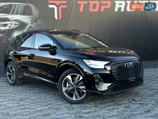 Чорний Ауді Q4 e-tron, об'ємом двигуна 0 л та пробігом 1 тис. км за 30999 $, фото 10 на Automoto.ua