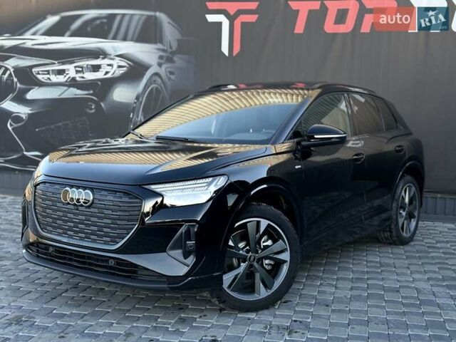 Чорний Ауді Q4 e-tron, об'ємом двигуна 0 л та пробігом 1 тис. км за 30999 $, фото 1 на Automoto.ua