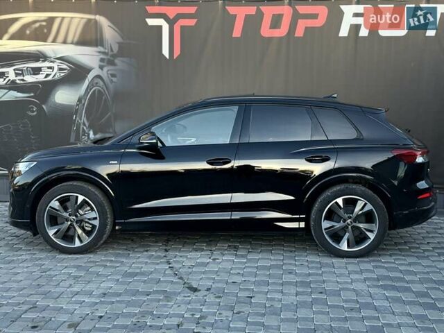 Чорний Ауді Q4 e-tron, об'ємом двигуна 0 л та пробігом 1 тис. км за 30999 $, фото 16 на Automoto.ua