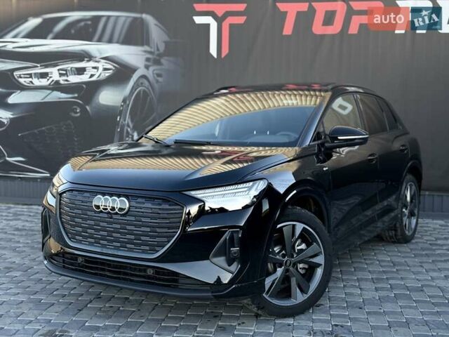 Чорний Ауді Q4 e-tron, об'ємом двигуна 0 л та пробігом 1 тис. км за 30999 $, фото 5 на Automoto.ua