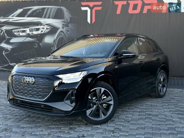 Чорний Ауді Q4 e-tron, об'ємом двигуна 0 л та пробігом 1 тис. км за 30999 $, фото 3 на Automoto.ua