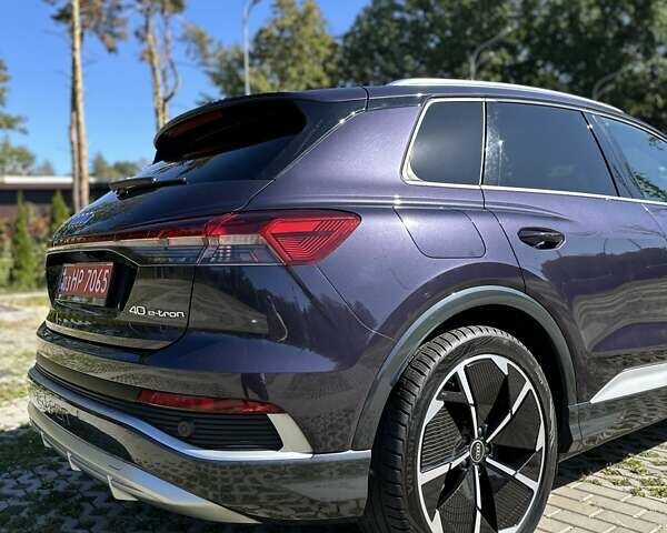 Фиолетовый Ауди Q4 e-tron, объемом двигателя 0 л и пробегом 33 тыс. км за 37500 $, фото 10 на Automoto.ua