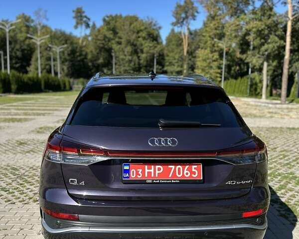 Фиолетовый Ауди Q4 e-tron, объемом двигателя 0 л и пробегом 33 тыс. км за 37500 $, фото 7 на Automoto.ua