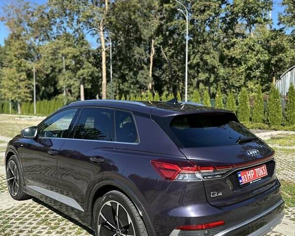Фиолетовый Ауди Q4 e-tron, объемом двигателя 0 л и пробегом 33 тыс. км за 37500 $, фото 5 на Automoto.ua