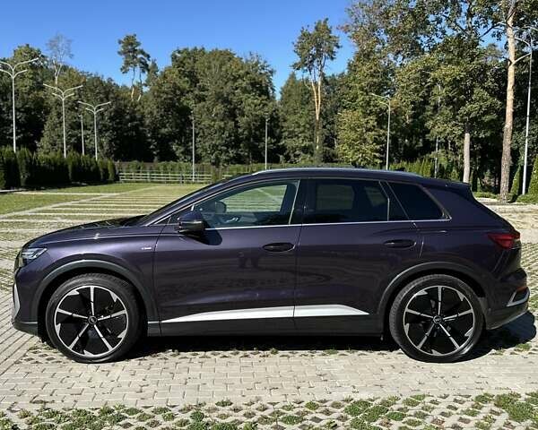 Фиолетовый Ауди Q4 e-tron, объемом двигателя 0 л и пробегом 33 тыс. км за 37500 $, фото 1 на Automoto.ua