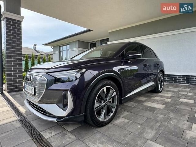 Фиолетовый Ауди Q4 e-tron, объемом двигателя 0 л и пробегом 76 тыс. км за 29500 $, фото 4 на Automoto.ua