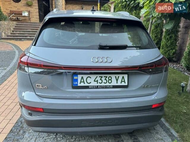 Сірий Ауді Q4 e-tron, об'ємом двигуна 0 л та пробігом 70 тис. км за 22700 $, фото 5 на Automoto.ua