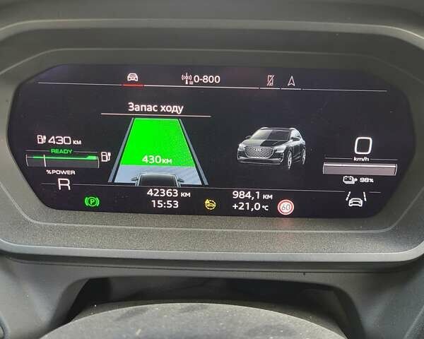 Сірий Ауді Q4 e-tron, об'ємом двигуна 0 л та пробігом 42 тис. км за 34500 $, фото 22 на Automoto.ua