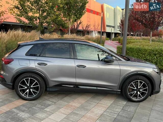 Сірий Ауді Q4 e-tron, об'ємом двигуна 0 л та пробігом 45 тис. км за 36200 $, фото 4 на Automoto.ua