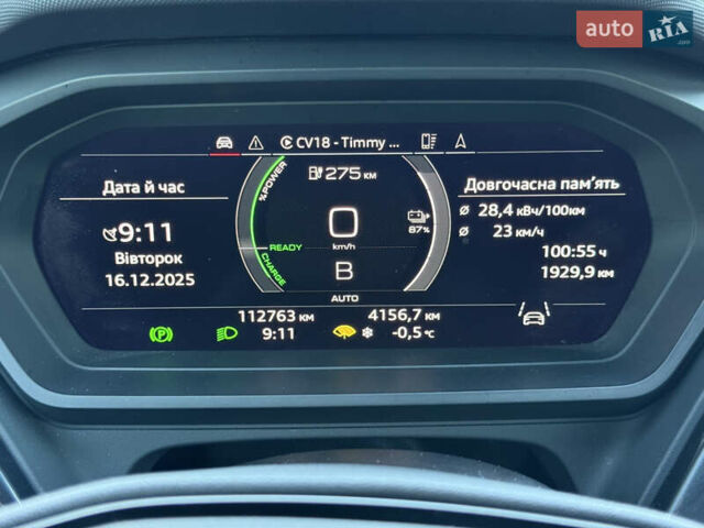 Серый Ауди Q4 e-tron, объемом двигателя 0 л и пробегом 110 тыс. км за 29800 $, фото 49 на Automoto.ua