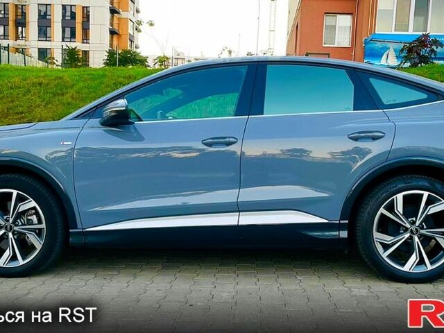 Сірий Ауді Q4 e-tron, об'ємом двигуна 0 л та пробігом 34 тис. км за 39500 $, фото 6 на Automoto.ua
