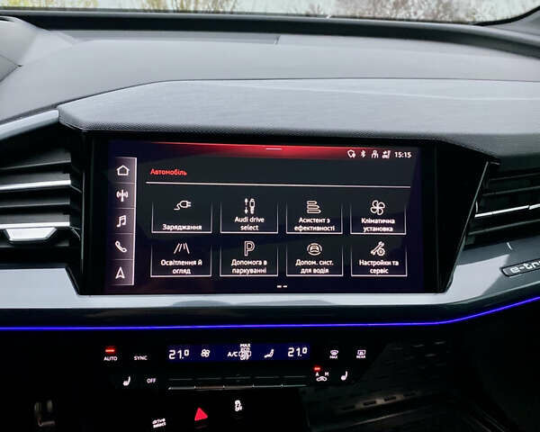 Сірий Ауді Q4 e-tron, об'ємом двигуна 0 л та пробігом 41 тис. км за 33900 $, фото 16 на Automoto.ua