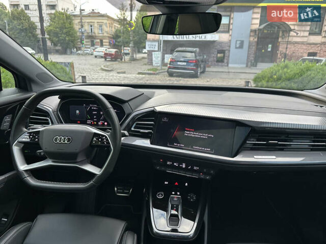 Серый Ауди Q4 e-tron, объемом двигателя 0 л и пробегом 3 тыс. км за 29000 $, фото 14 на Automoto.ua