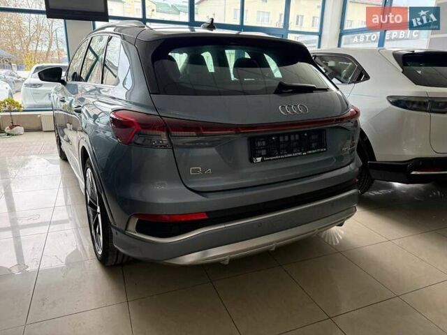 Ауди Q4 e-tron 2023 в Ивано-Франковске на Automoto.ua Серый Ауди Q4 e-tron, объемом двигателя 0 л и пробегом 13 тыс. км за 33500 $, фото 4 на Automoto.ua