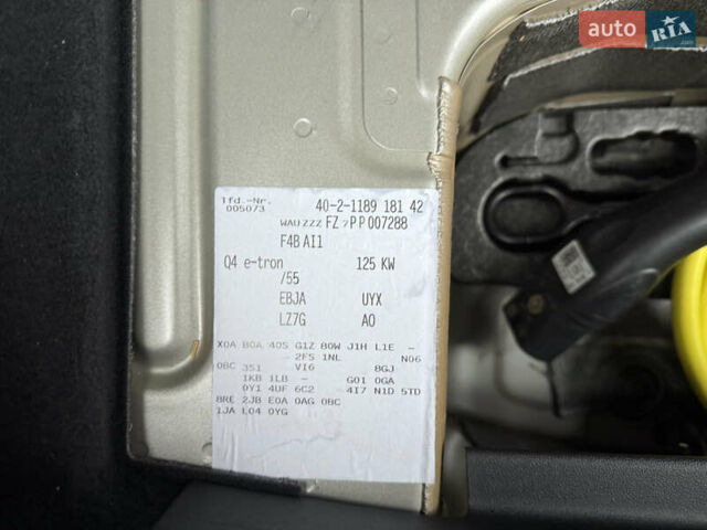 Серый Ауди Q4 e-tron, объемом двигателя 0 л и пробегом 50 тыс. км за 16900 $, фото 61 на Automoto.ua