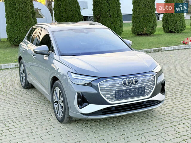 Серый Ауди Q4 e-tron, объемом двигателя 0 л и пробегом 55 тыс. км за 27500 $, фото 6 на Automoto.ua