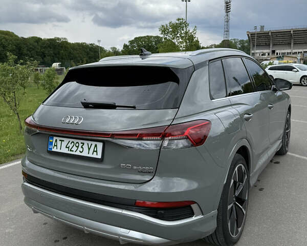 Сірий Ауді Q4 e-tron, об'ємом двигуна 0 л та пробігом 9 тис. км за 45300 $, фото 2 на Automoto.ua
