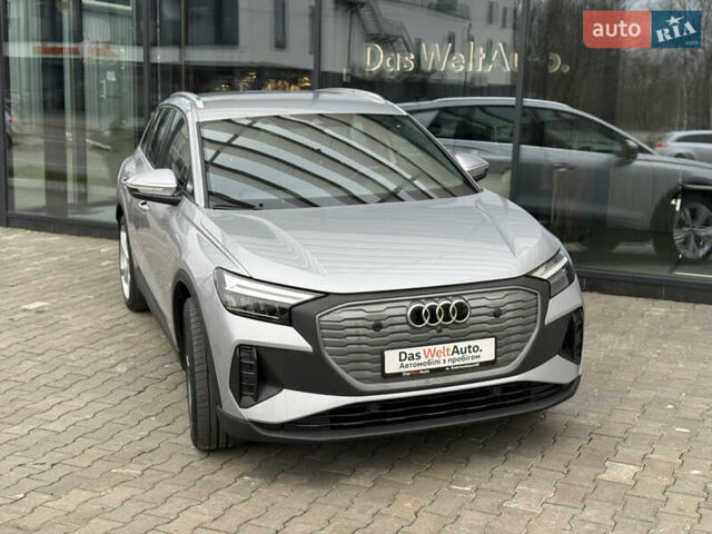 Сірий Ауді Q4 e-tron, об'ємом двигуна 0 л та пробігом 25 тис. км за 29790 $, фото 4 на Automoto.ua