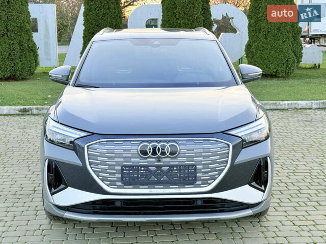 Серый Ауди Q4 e-tron, объемом двигателя 0 л и пробегом 55 тыс. км за 27500 $, фото 8 на Automoto.ua