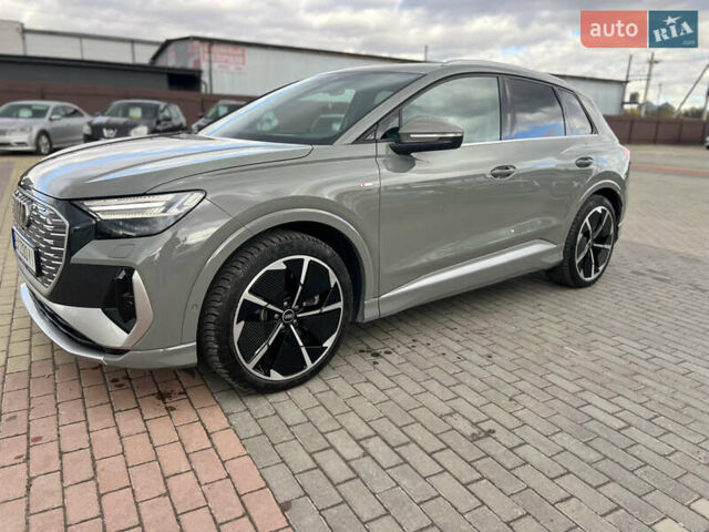 Ауди Q4 e-tron 2023 в Львове на Automoto.ua Серый Ауди Q4 e-tron, объемом двигателя 0 л и пробегом 18 тыс. км за 34500 $, фото 1 на Automoto.ua