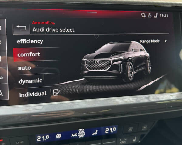 Серый Ауди Q4 e-tron, объемом двигателя 0 л и пробегом 10 тыс. км за 36900 $, фото 16 на Automoto.ua