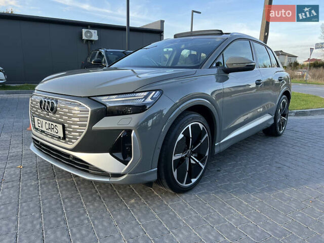 Серый Ауди Q4 e-tron, объемом двигателя 0 л и пробегом 1 тыс. км за 33900 $, фото 1 на Automoto.ua