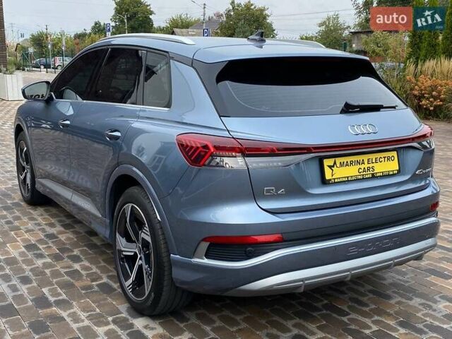 Серый Ауди Q4 e-tron, объемом двигателя 0 л и пробегом 9 тыс. км за 29500 $, фото 3 на Automoto.ua