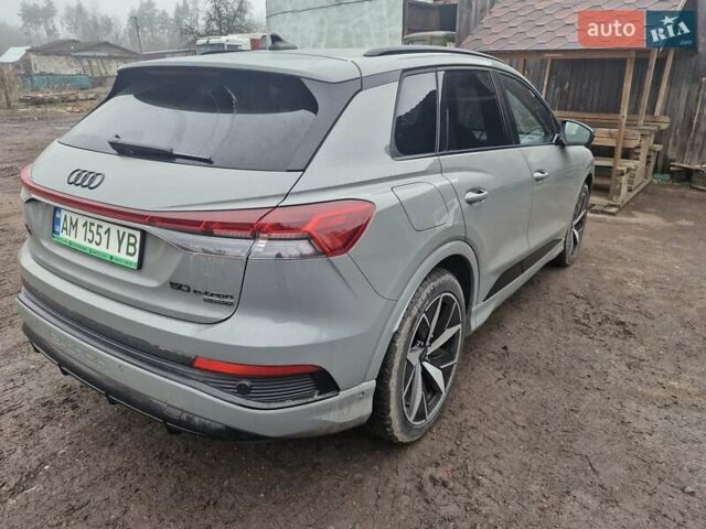 Сірий Ауді Q4 e-tron, об'ємом двигуна 0 л та пробігом 38 тис. км за 38000 $, фото 3 на Automoto.ua