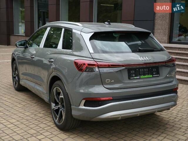 Сірий Ауді Q4 e-tron, об'ємом двигуна 0 л та пробігом 1 тис. км за 32599 $, фото 2 на Automoto.ua