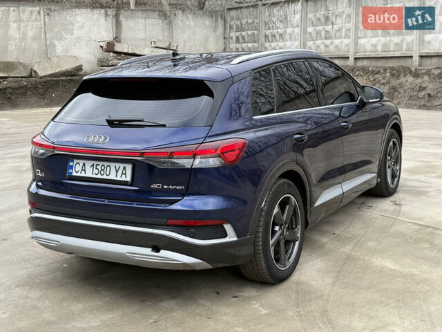 Синій Ауді Q4 e-tron, об'ємом двигуна 0 л та пробігом 89 тис. км за 26500 $, фото 5 на Automoto.ua