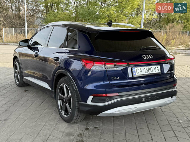 Синий Ауди Q4 e-tron, объемом двигателя 0 л и пробегом 86 тыс. км за 26500 $, фото 5 на Automoto.ua