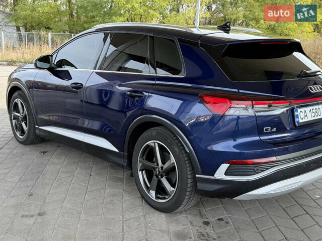Синий Ауди Q4 e-tron, объемом двигателя 0 л и пробегом 86 тыс. км за 26500 $, фото 6 на Automoto.ua