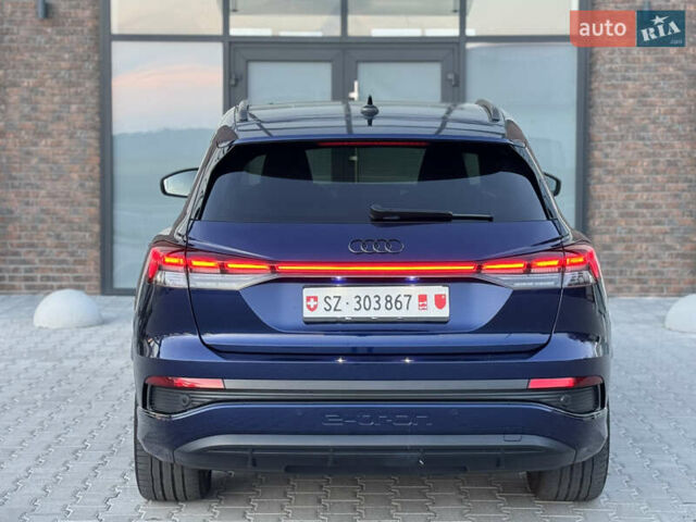 Ауди Q4 e-tron 2022 в Тернополе на Automoto.ua Синий Ауди Q4 e-tron, объемом двигателя 0 л и пробегом 97 тыс. км за 29900 $, фото 20 на Automoto.ua