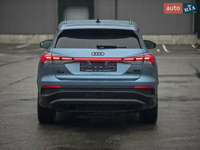 Синій Ауді Q4 e-tron, об'ємом двигуна 0 л та пробігом 59 тис. км за 26590 $, фото 5 на Automoto.ua